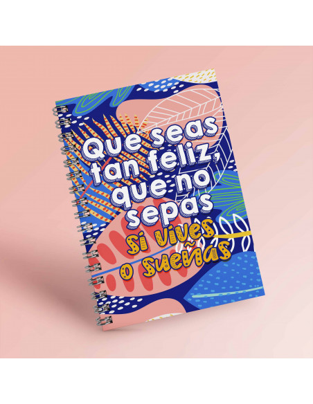 CUADERNO TROPICALES FRASES