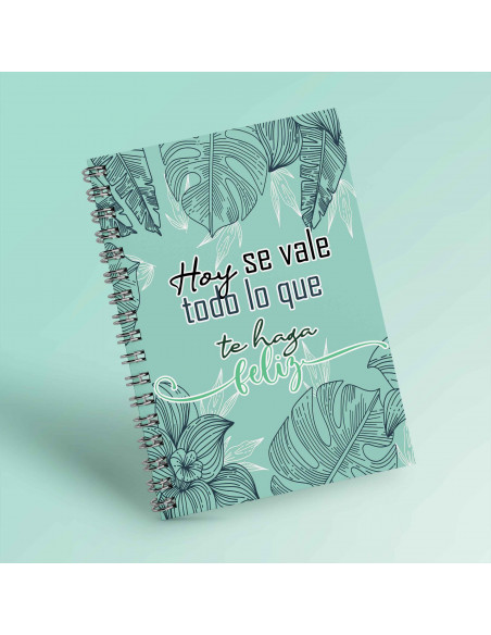 CUADERNO TROPICALES FRASES