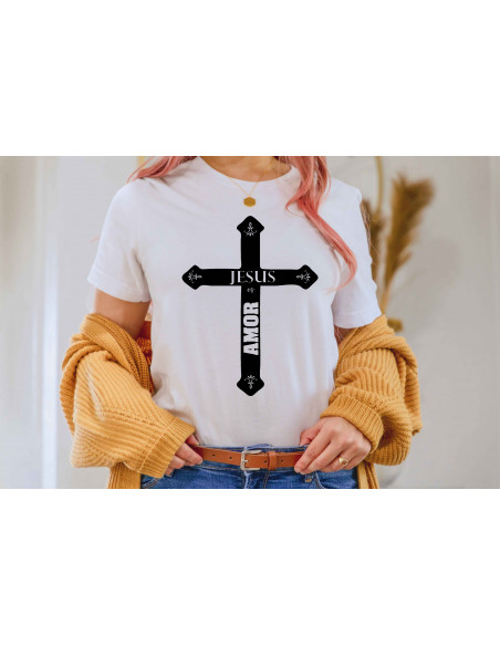 REMERAS CRISTIANAS JESUS CRUZ