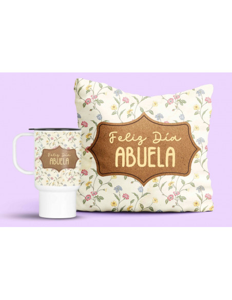 JARRO ALMOHADON VINTAGE DIA DE LA MADRE