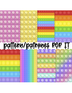 POP IT FONDOS + CLIPART