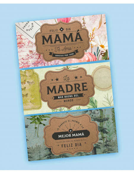 KIT IMPRIMIBLE CHOCOLATINES DIA DE LA MADRE