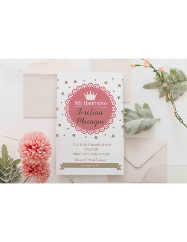 TARJETAS BAUTISMO