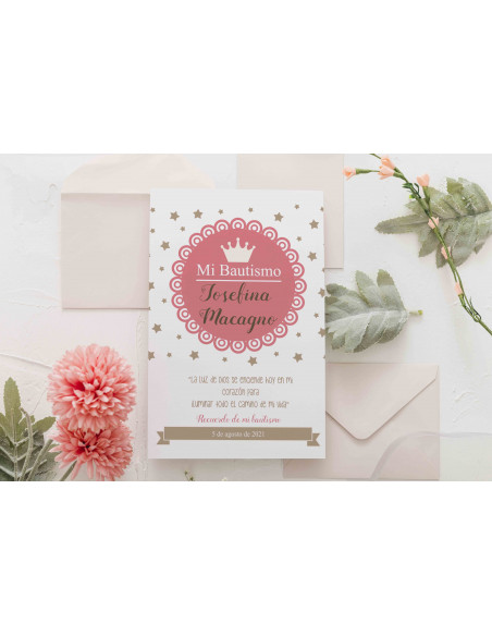 TARJETAS BAUTISMO