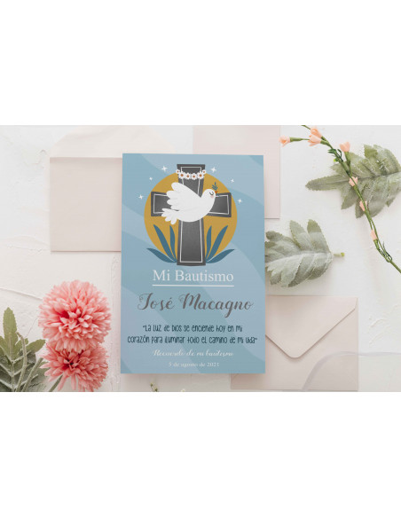 TARJETAS BAUTISMO