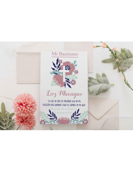 TARJETAS BAUTISMO