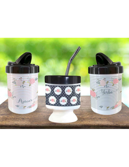 JUEGO DE MATE PACK ESTAMPADO