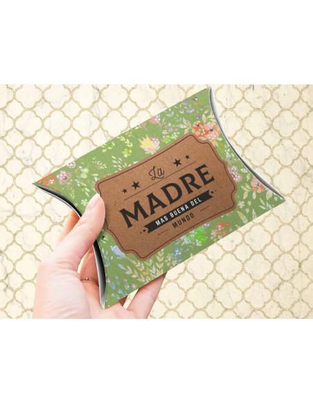 CAJAS ALMOHADA VINTAGE DIA DE LA MADRE