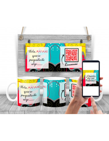 TAZA MADRINA PADRINO