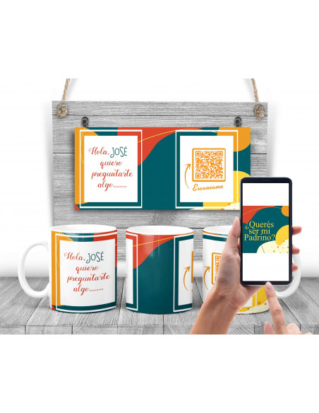 TAZA MADRINA PADRINO