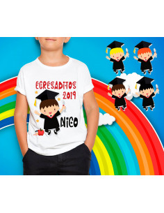 Pack Remera Egresaditos 4 2