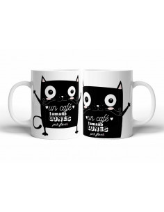 TAZAS FRASES GATITOS