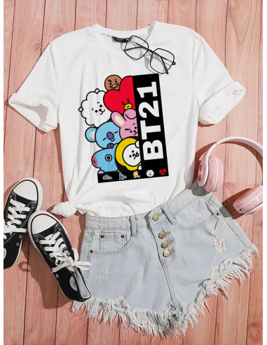REMERA BTS-BT21