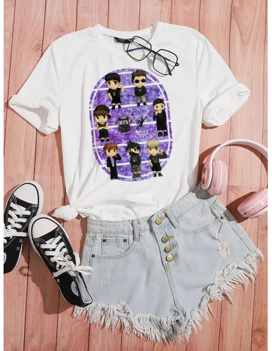 REMERA BTS-BT21