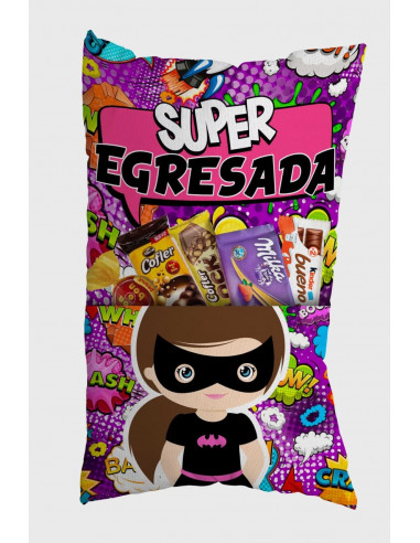 ALMOHADONES CON BOLSILLO EGRESADITOS...