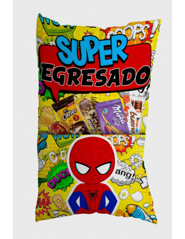 ALMOHADONES CON BOLSILLO EGRESADITOS...