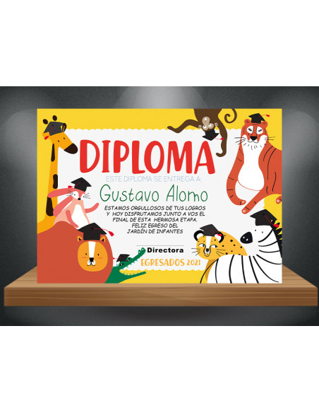 Diploma Egresaditos pack 2