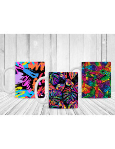 Tazas Fondos Coloridos 2