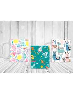 Tazas Fondos Estampados 2