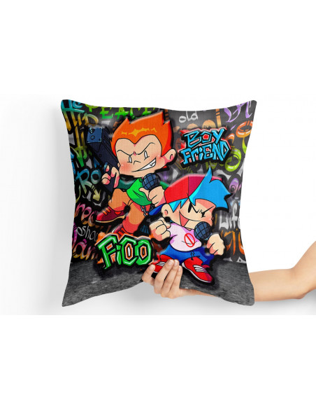 Friday Night Funkin taza + almohadon