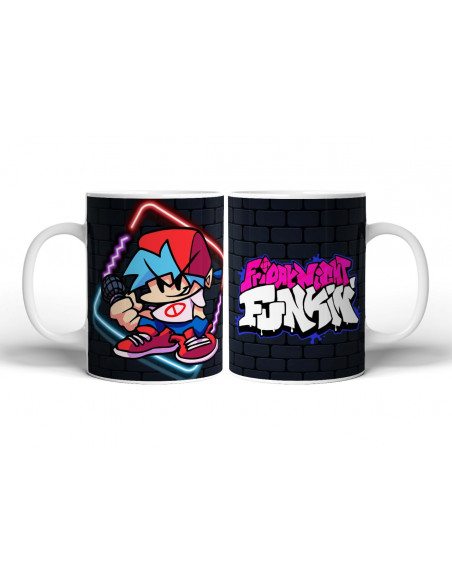 Friday Night Funkin taza + almohadon