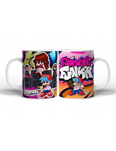Friday Night Funkin taza + almohadon