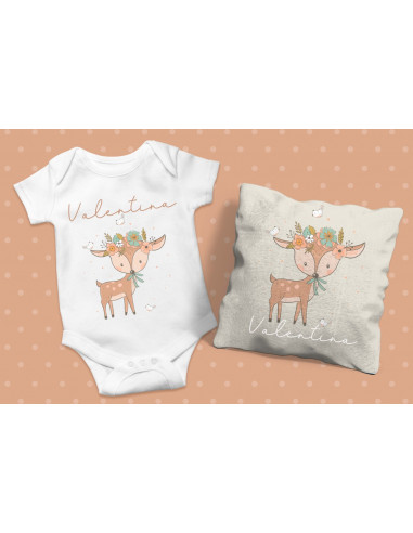 ALMOHADON + BODY ANIMALITOS BOHO