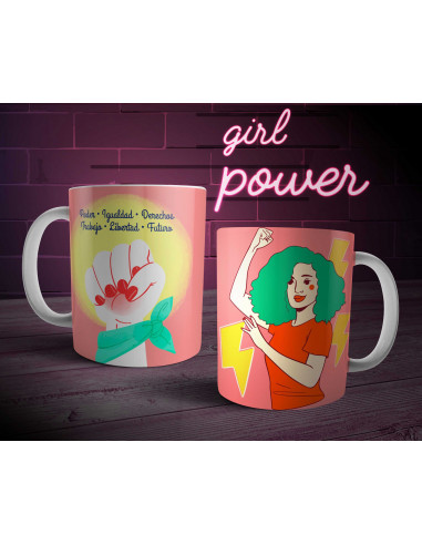 Tazas Girls Power - DÍA DE LA MUJER