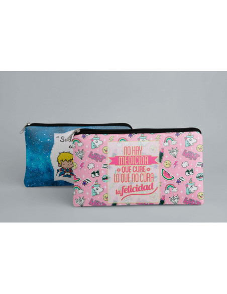 ESTUCHE CARTUCHERA FRASES PACK 2