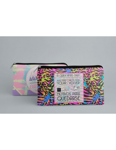 ESTUCHE CARTUCHERA FRASES PACK 2