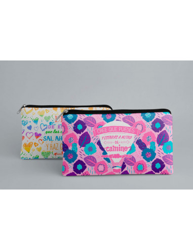 ESTUCHE CARTUCHERA FRASES PACK 2