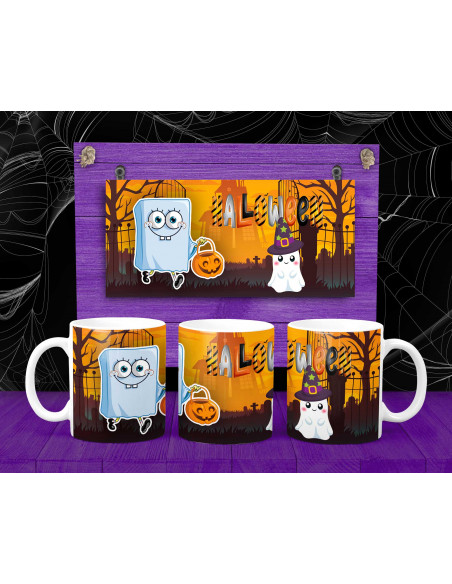 TAZA HALLOWEEN PACK 3