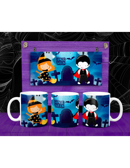 TAZA HALLOWEEN PACK 3