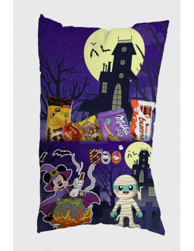 ALMOHADONES CON BOLSILLO HALLOWEEN