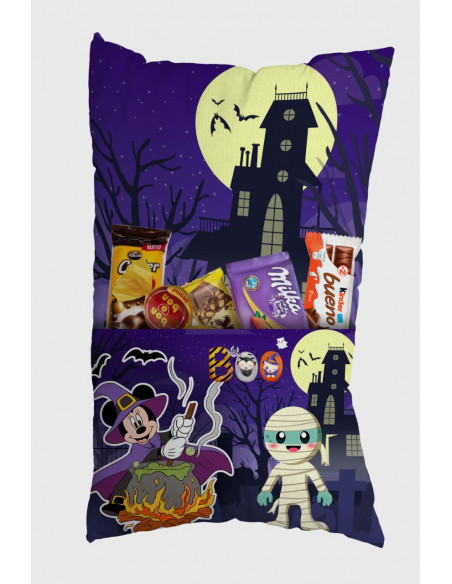 ALMOHADONES CON BOLSILLO HALLOWEEN