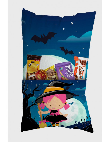 ALMOHADONES CON BOLSILLO HALLOWEEN