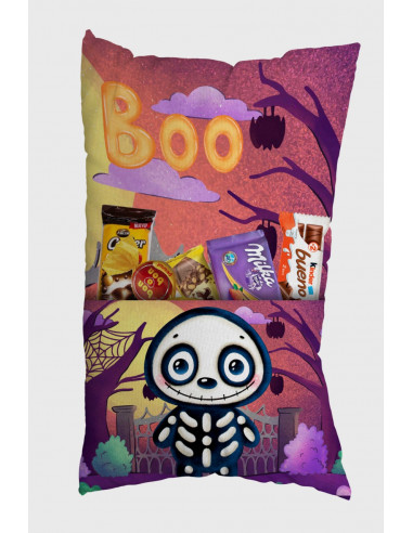ALMOHADONES CON BOLSILLO HALLOWEEN