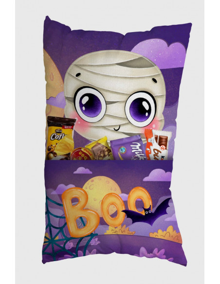 ALMOHADONES CON BOLSILLO HALLOWEEN