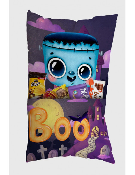 ALMOHADONES CON BOLSILLO HALLOWEEN