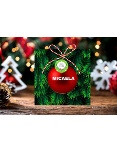 PORTA ESFERA NAVIDAD 2