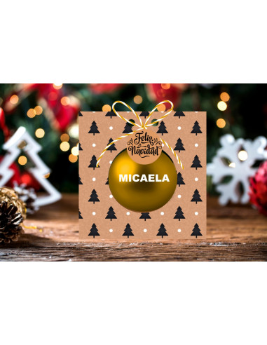 PORTA ESFERA NAVIDAD