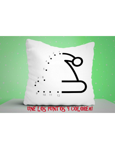 ALMOHADONES NAVIDAD PARA COLOREAR