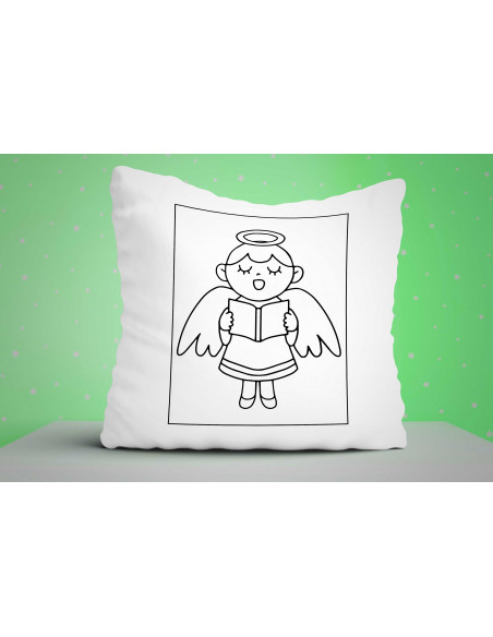 ALMOHADONES NAVIDAD PARA COLOREAR