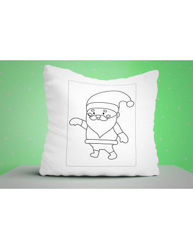 ALMOHADONES NAVIDAD PARA COLOREAR