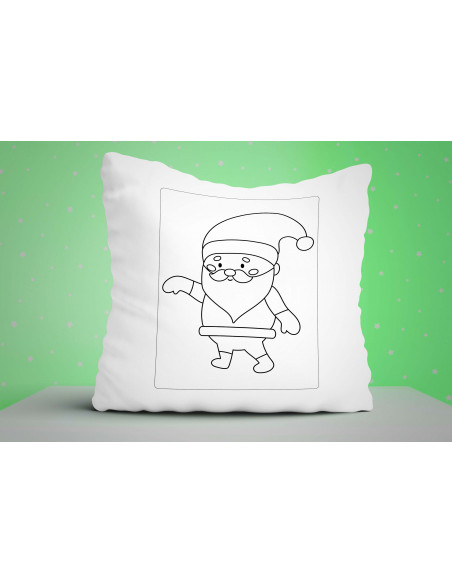 ALMOHADONES NAVIDAD PARA COLOREAR