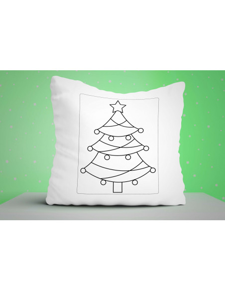 ALMOHADONES NAVIDAD PARA COLOREAR