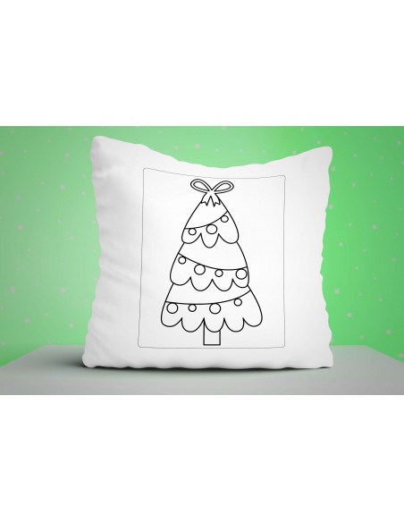 ALMOHADONES NAVIDAD PARA COLOREAR