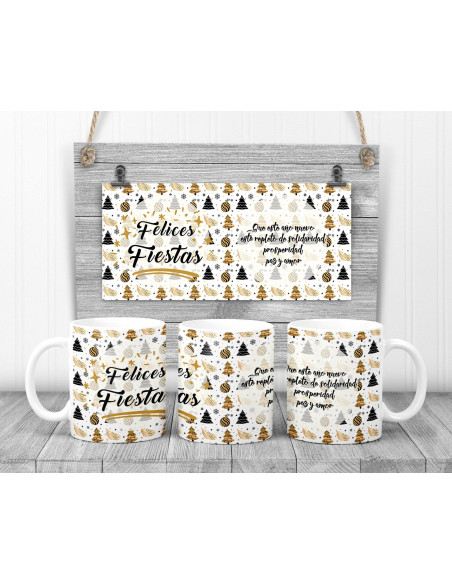 Tazas Navidad Frases y Dib