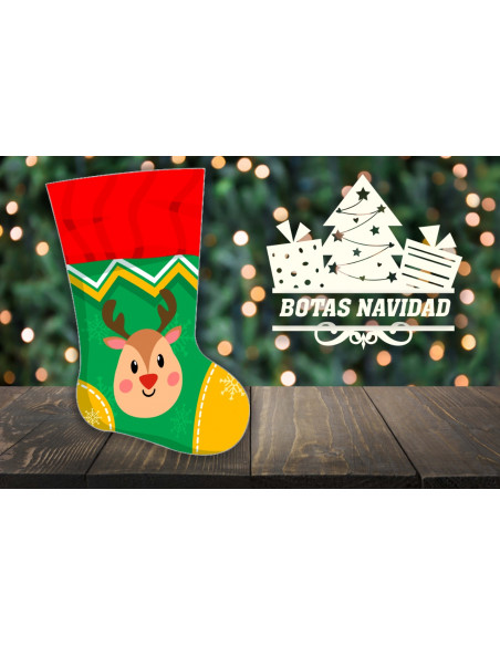 BOTAS NAVIDAD PACK 3