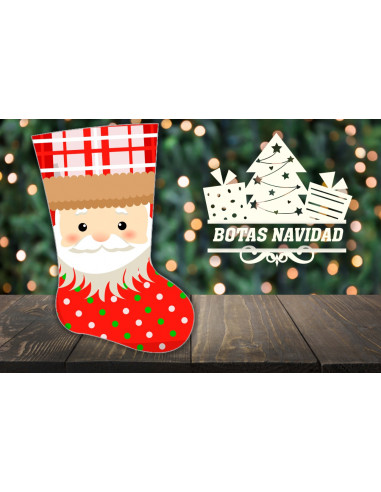 BOTAS NAVIDAD PACK 3